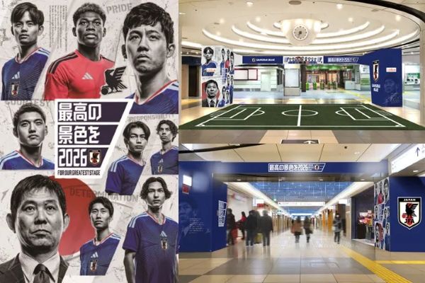 SAMURAI BLUE TOKYO STATION 2026 期間限定店舗「JFA STORE」