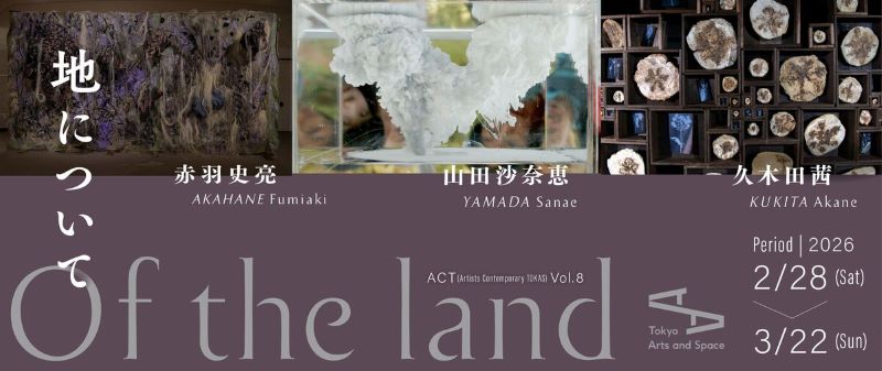ACT(Artists Contemporary TOKAS)Vol.8「地について」