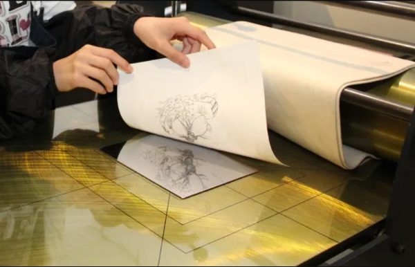 お札と切手の博物館 体験イベント「凹版印刷体験」